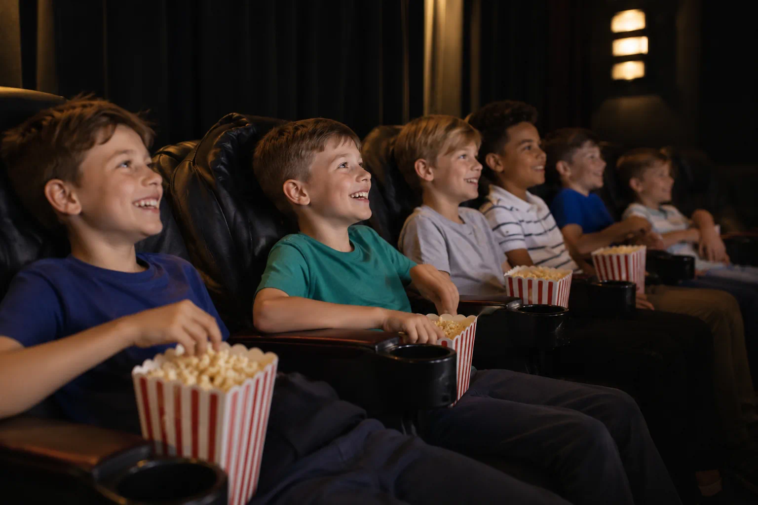 cinema birthday party for 9 year old boys UK