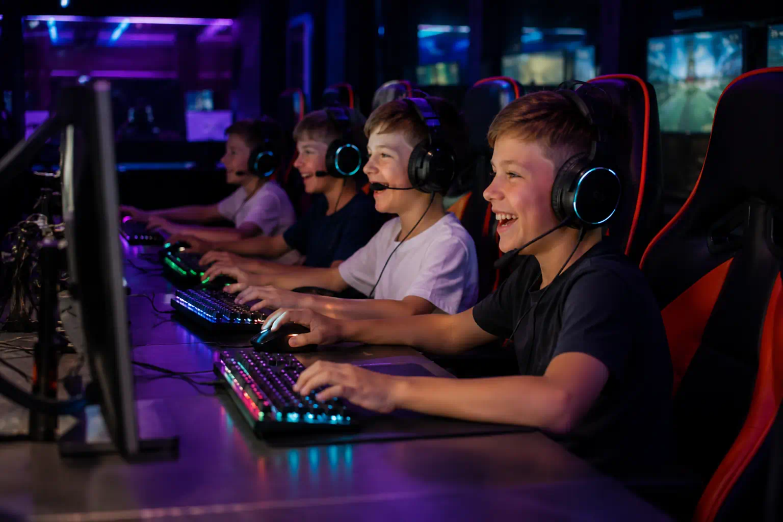 gaming LAN birthday party for 9 year old boys UK