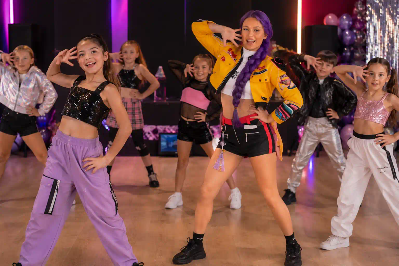 k-pop inspired dance birthday party for 7 year old boys UK